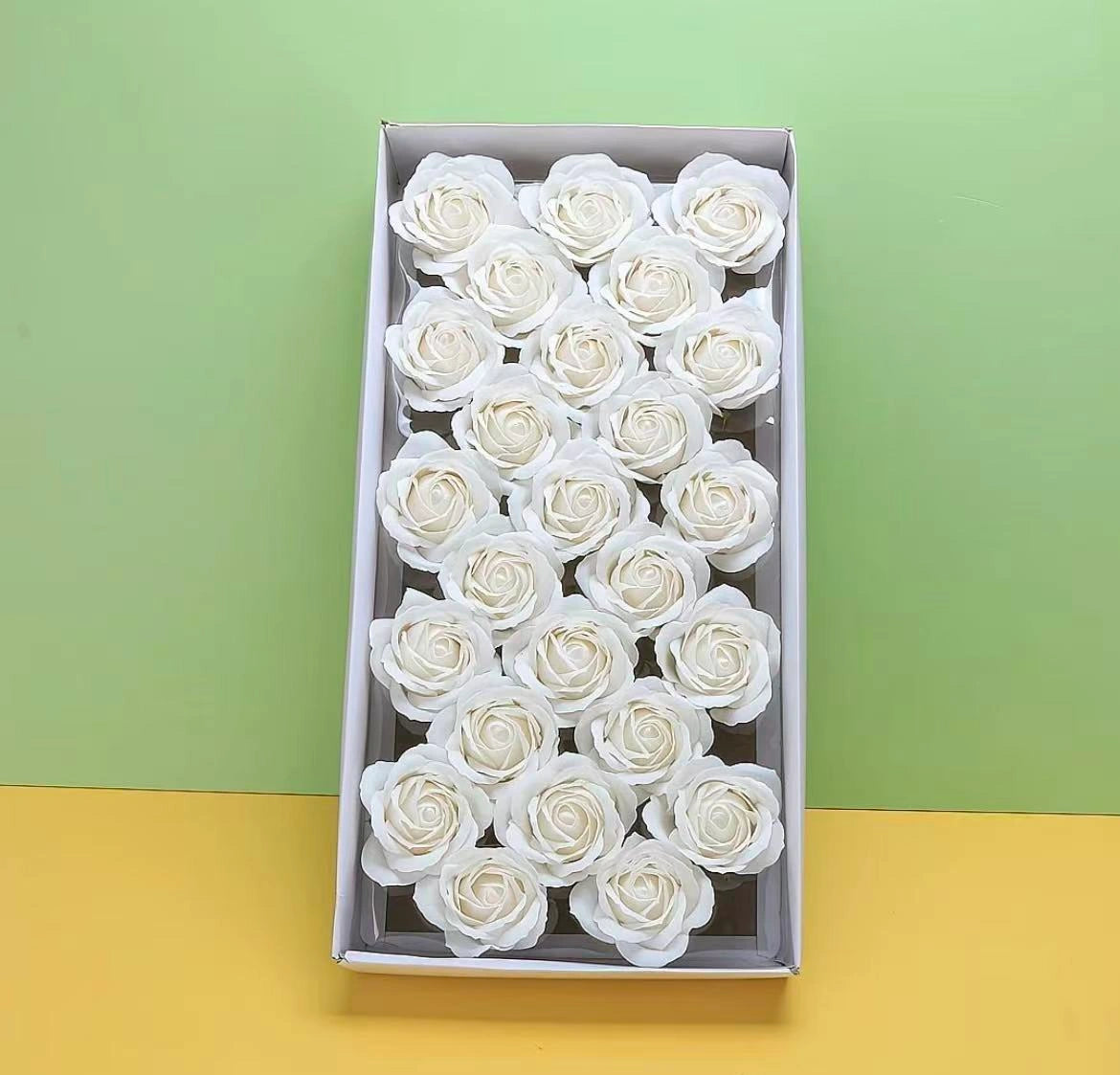 Artificial Rose Soap Flowers (Four Colors)