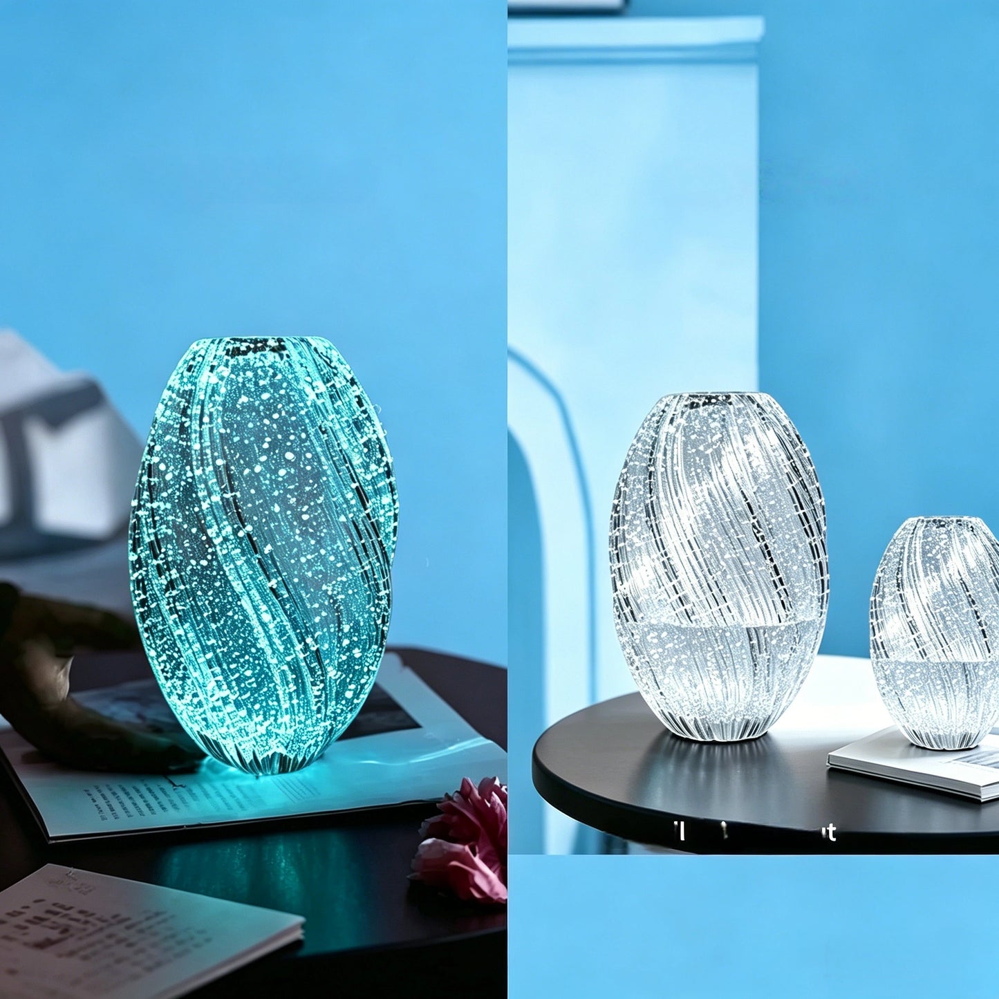 Bubble Light Up Vase