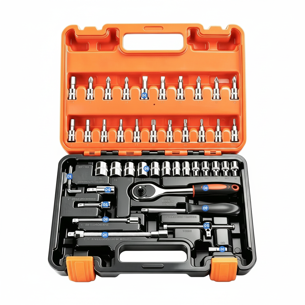 Tool Set White Background