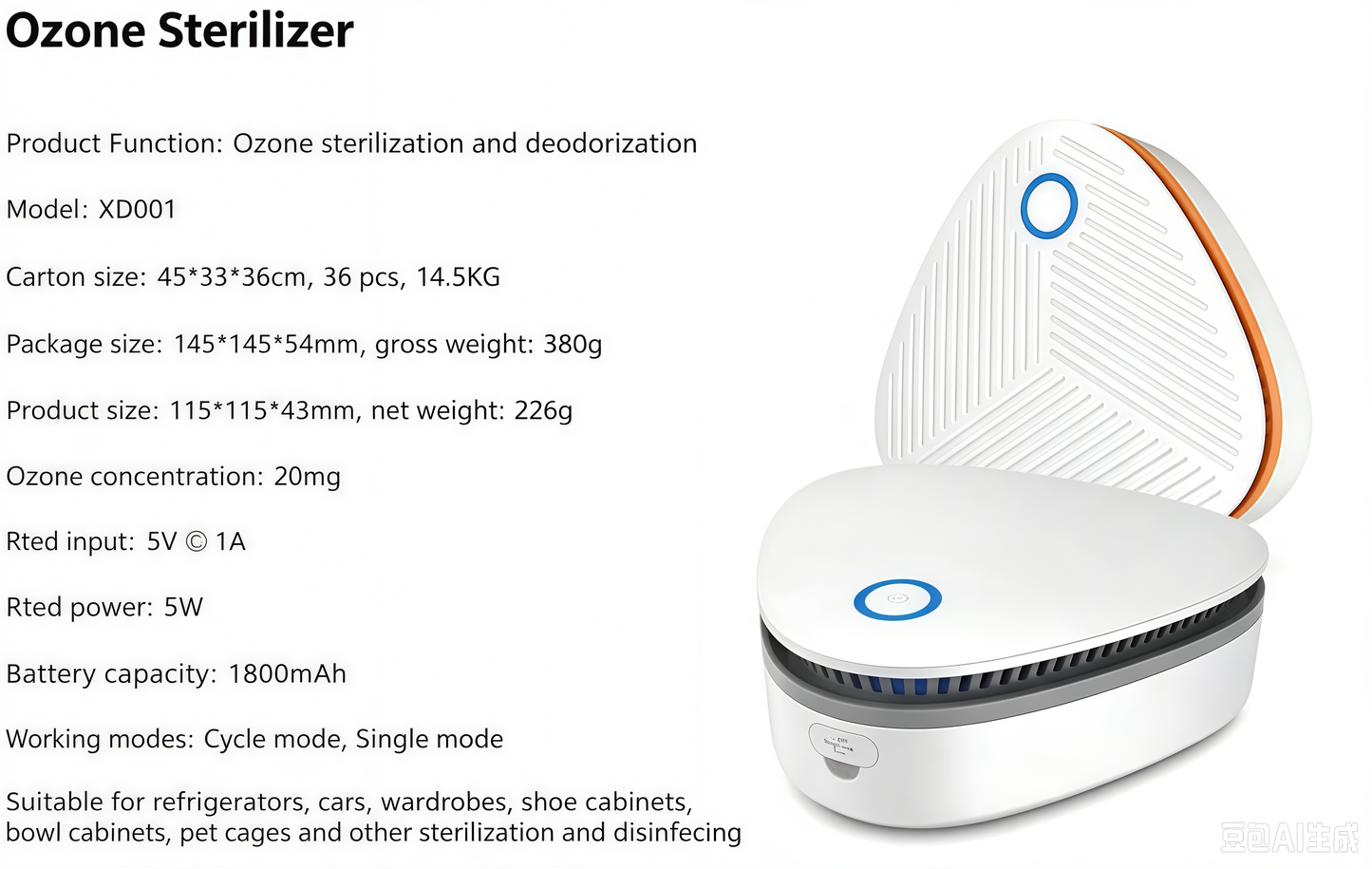 Ozone Sterilizer