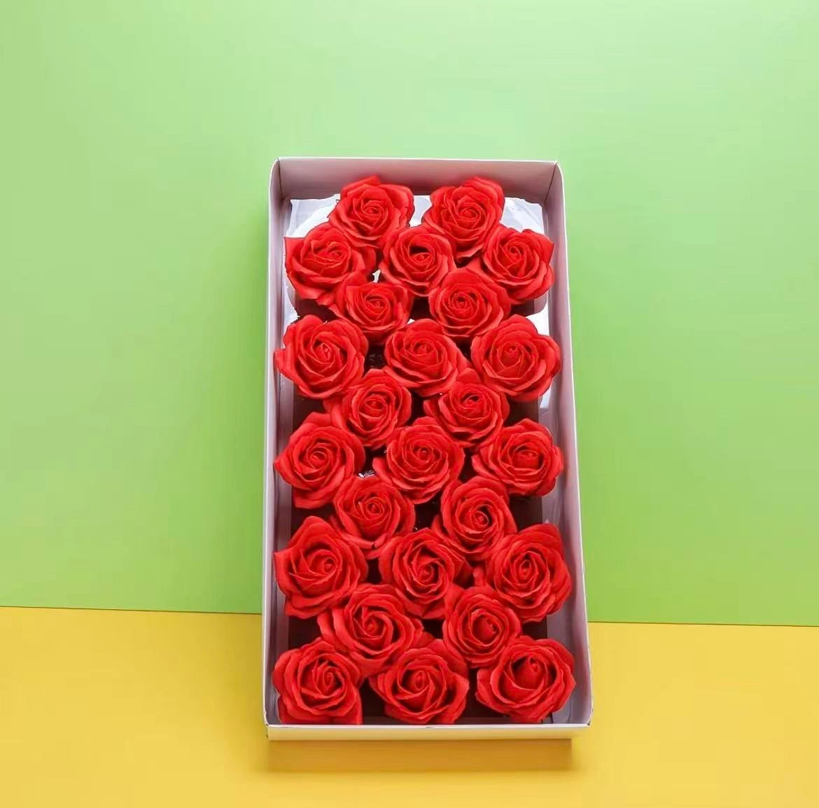 Artificial Rose Soap Flowers （Four Colors）
