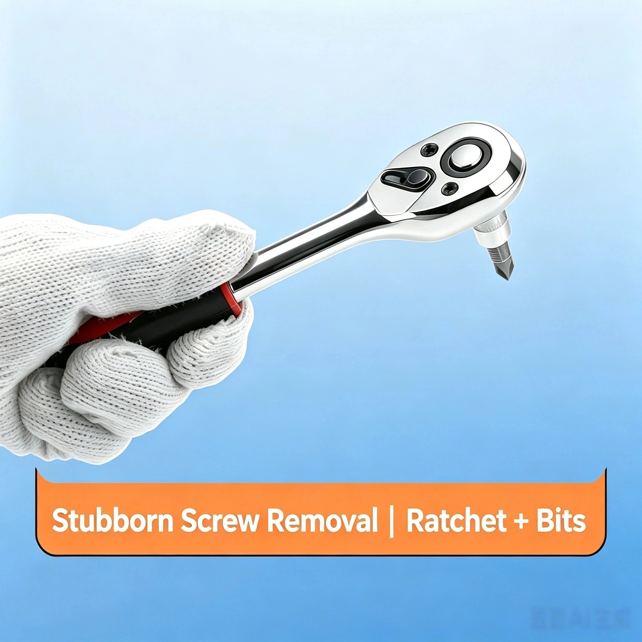 46Pcs Ratchet Socket Repair Tool Kit