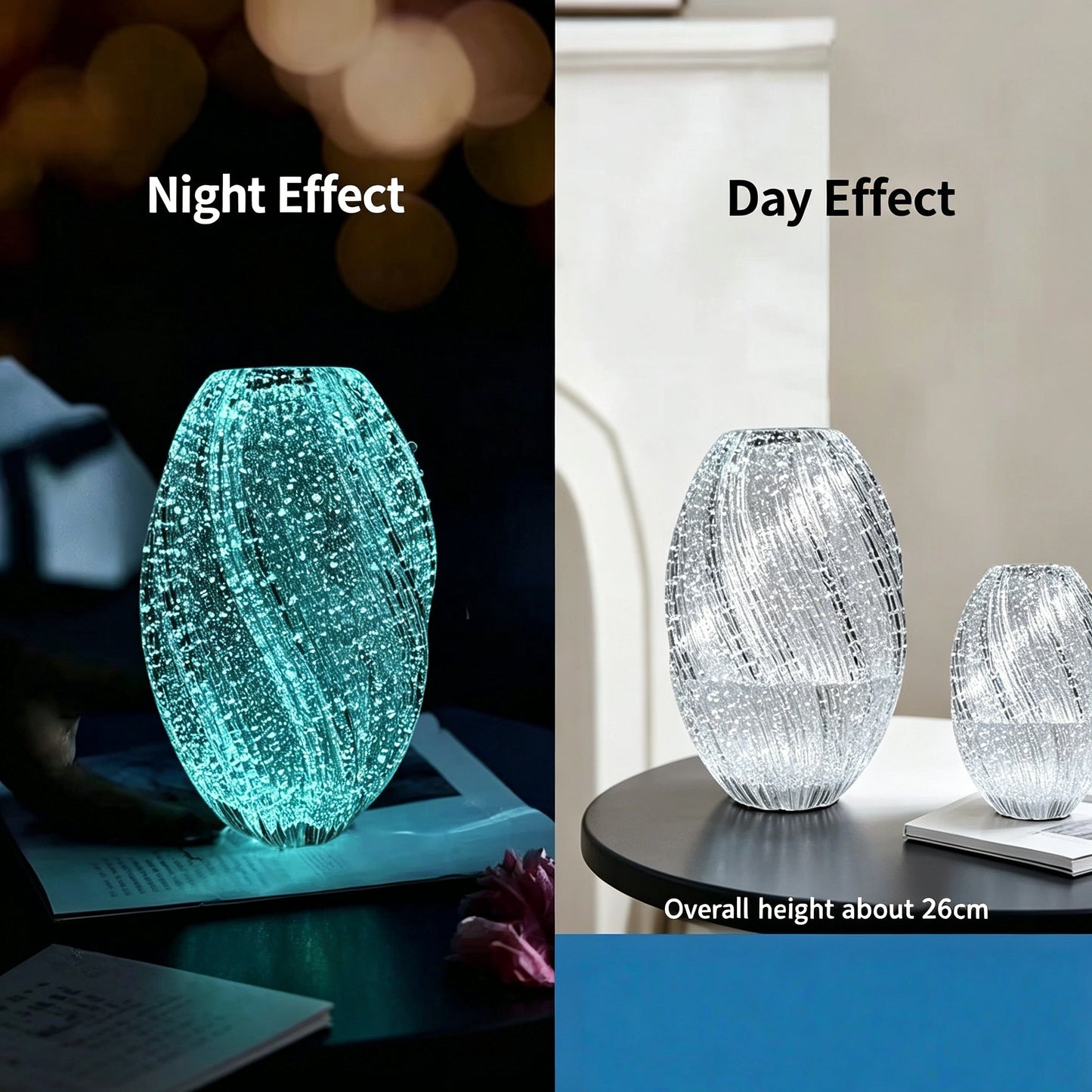 Bubble Light Up Vase