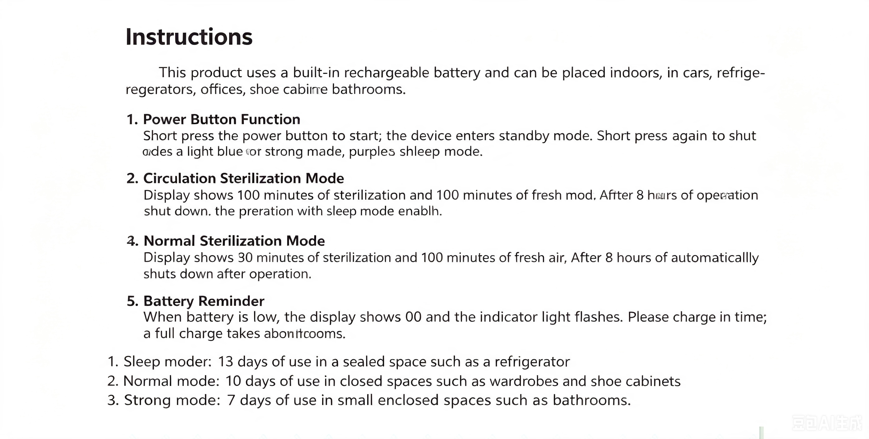 Sterilizer