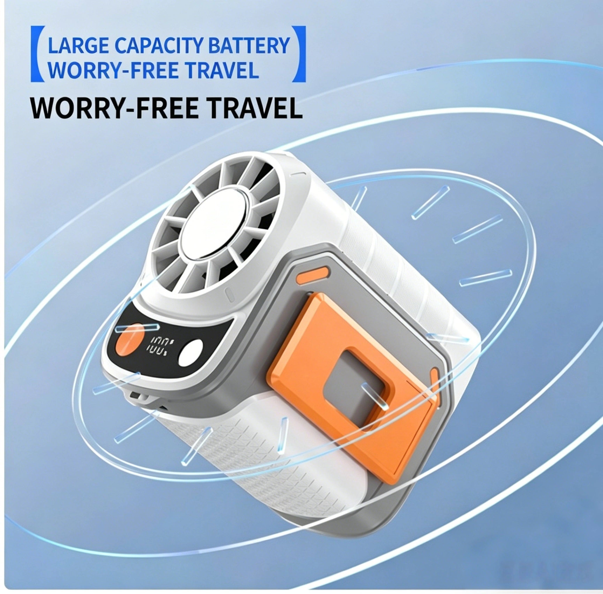 Outdoor Portable Waist Cool Fan