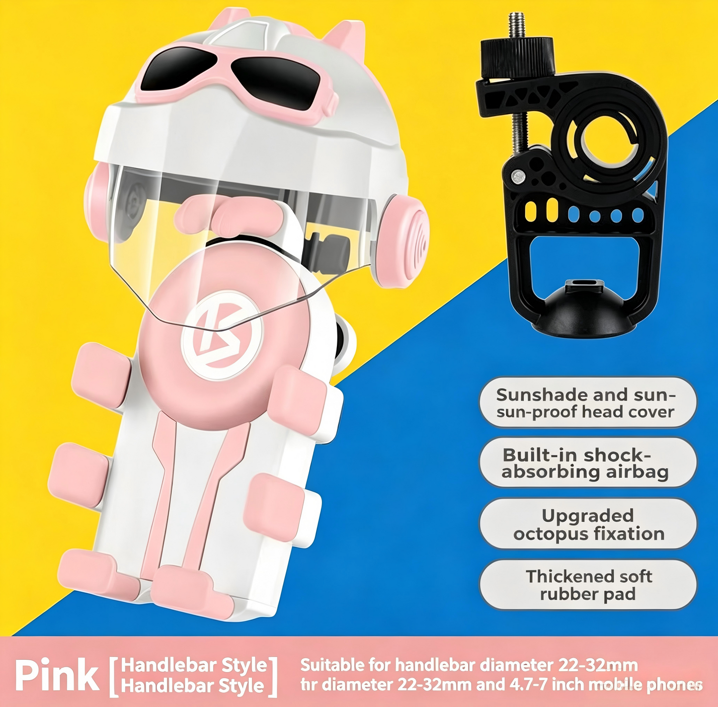 Shockproof Sun & Rain Proof Phone Holder